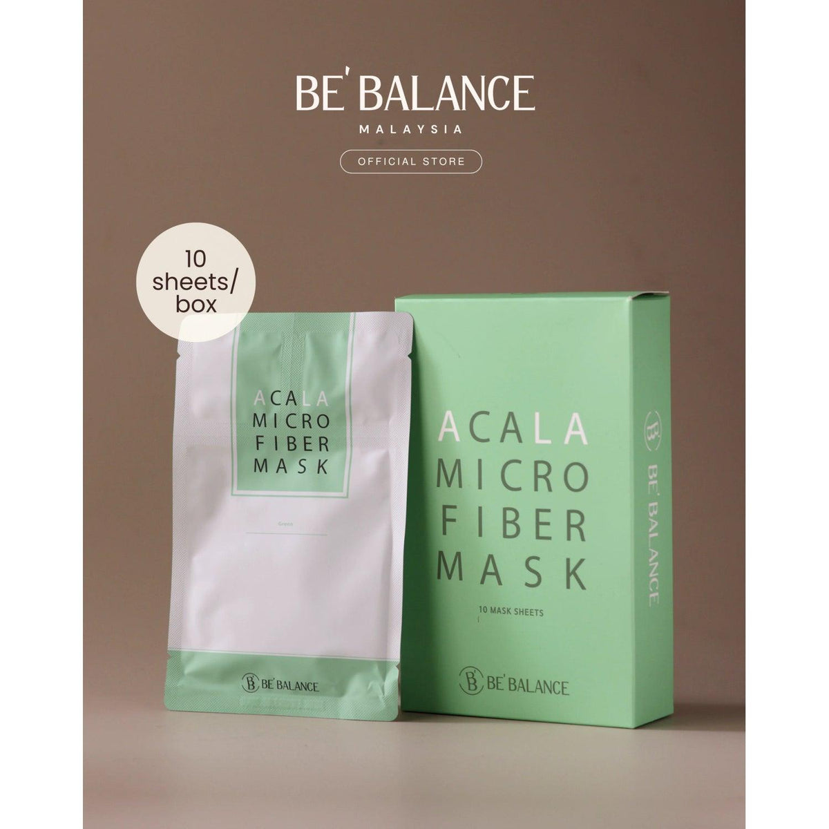 Soonsu Beauty Acala Micro Fiber Mask front view