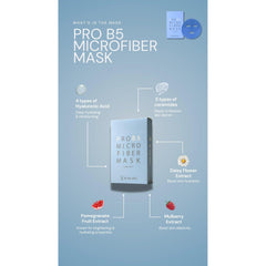 Soonsu Beauty Pro B5 Micro Fiber Mask side view Soonsu Beauty Pro B5 Micro Fiber Mask side view