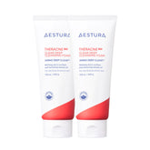 Two tubes of Aestura Theracne 305 Clear Deep Cleansing Foam on a white background