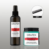 Grafen Hair Styling 3-Piece Set (Pomade + Spray + Setting Comb)
