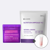 Leaders Moisture Nourishing Pads 60pcs + 60pcs (Refill) + Milk Sponge White Mud Pack-to-Foam Cleanser 120g