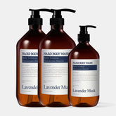Nard Fragrant Body Wash Lavender Musk (1L x2 + 500ml x1)