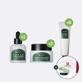 Leaders Green Collagen 10-Piece Set (2 Serums + 2 Creams + 6 Eye Creams)