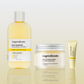 Ongredients Skin Barrier Calming Lotion + Richer Soothing Cream + Lip Essence