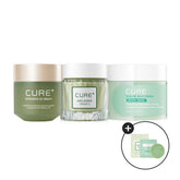 Kim Jeong Moon Aloe 3-Piece Cream Set - 2x Cream 50g + S Cream 50ml + Jelly Cream 100ml (Includes 3 Cream Samples)