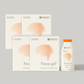 8APM Caffeine ZERO Focus Gel 10 Sachets x 4 Boxes