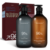 Hetras Large-Size Perfume Hair-Loss Shampoo + Silk Perfume Treatment 1013ml Set