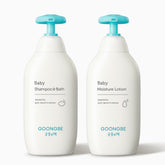 Goongbe Baby Shampoo & Bath 350ml + Baby Moisture Lotion 350ml