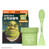 Pcalm Holy Basil Bubble Deep Mask 90g (Set Dual Brush Included)