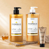 Kerasys Propolis Hair Repair Set 1L x2 (Shampoo & Treatment) + Oilex Shampoo 60ml