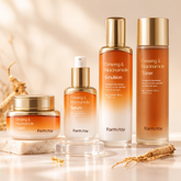Farmstay Ginseng & Niacinamide 4-Piece Set (Toner / Emulsion / Serum / Cream)