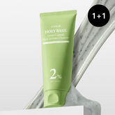 Pcalm Holy Basil Green Capsule Pack-to-Foam Cleanser 120ml (2 Pack)