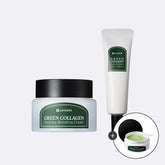 Leaders Green Collagen Cream + Eye Cream Duo Set C