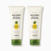 Skinfood Pineapple BHA Peeling Cleansing Foam 150ml (2-Pack)