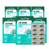 Celltrion InnerLab Green Vital Plant-based rTG Omega3 436 mg x 60 Capsules (6 Pack)