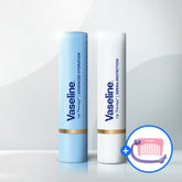 Vaseline Lip Therapy Serum-Infused Lip Balm Set Derma Protection 3g + Advanced Hydration 3g + Vaseline Comb Keyring