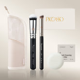 Picasso Blur Cover Base Brush 2-Piece Set (FB22 + 270 + Mesh Standing Pouch + Mini Soap)