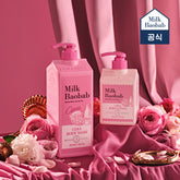 Milk Baobab Cera Body Wash 1200ml + Body Lotion 600ml (Peony Musk)