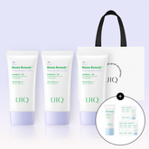 UIQ Biome Remedy Tone-Up Sun Cream (Purple) Gift Set - 50ml x 3 + Mini Hydrating Sun Cream (with Gift Bag)