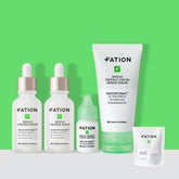 FATION Nosca9 Trouble Soothing & Scar All-Care Set (Serum 30ml x2, Ampoule 15ml, Cream 70ml)