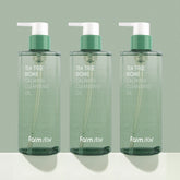 Farmstay Tea Tree Biome Calming Cleansing Oil 250ml (3 Pack)