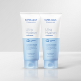MISSHA Super Aqua Ultra Hyalron Foaming Cleanser 200ml (2 pack)