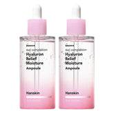 Hanskin Real Complexion Hyaluron Relief Moisture Ampoule 100ml (2 Pack)