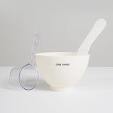 One Thing Pack Tool 3-Piece Set (Silicone Bowl 250ml + Spatula + 50ml Measuring Cup)
