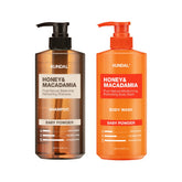 Kundal Nature Shampoo 500ml + Pure Body Wash 500ml (2-Piece set)