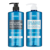 Kundal Cool Shampoo 1058ml (1) + Cool Bodywash 1058ml (1) Set