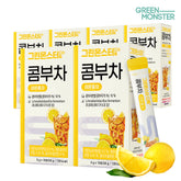Green Monster Detox Kombucha Lemon Black Tea 2 Billion Probiotics 6 Boxes (60 Sticks)