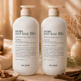 Byour Mild Acidic Perfume Aroma Body Wash Amberwood Scent 1.02L x 2