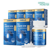 Green Monster Max Joint Support MSM 6-Box Set (767 mg x 60 tablets per box)