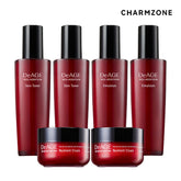 Charmzone DeAge Red Edition 6-Piece Set (Skin + Emulsion + Cream)