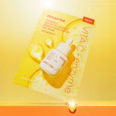Innisfree Vitamin C Green Tea Enzyme Brightening Serum Gel Mask 25ml