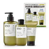 Ryo RootGen Hair Loss Shampoo for Women Mildly Acidic Vegan Volume Scalp Set 515ml + 242ml + 100ml