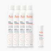 Avene Eau Thermale Thermal Spring Water 1250ml Set (300ml x 4 + 50ml x 1)