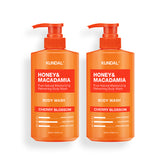 Kundal Pure Body Wash 2pc Set Cherry Blossom 500ml