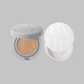 BYUR Serum Fit Full-Cover Matte Cushion V1 & Loose Face Powder Set