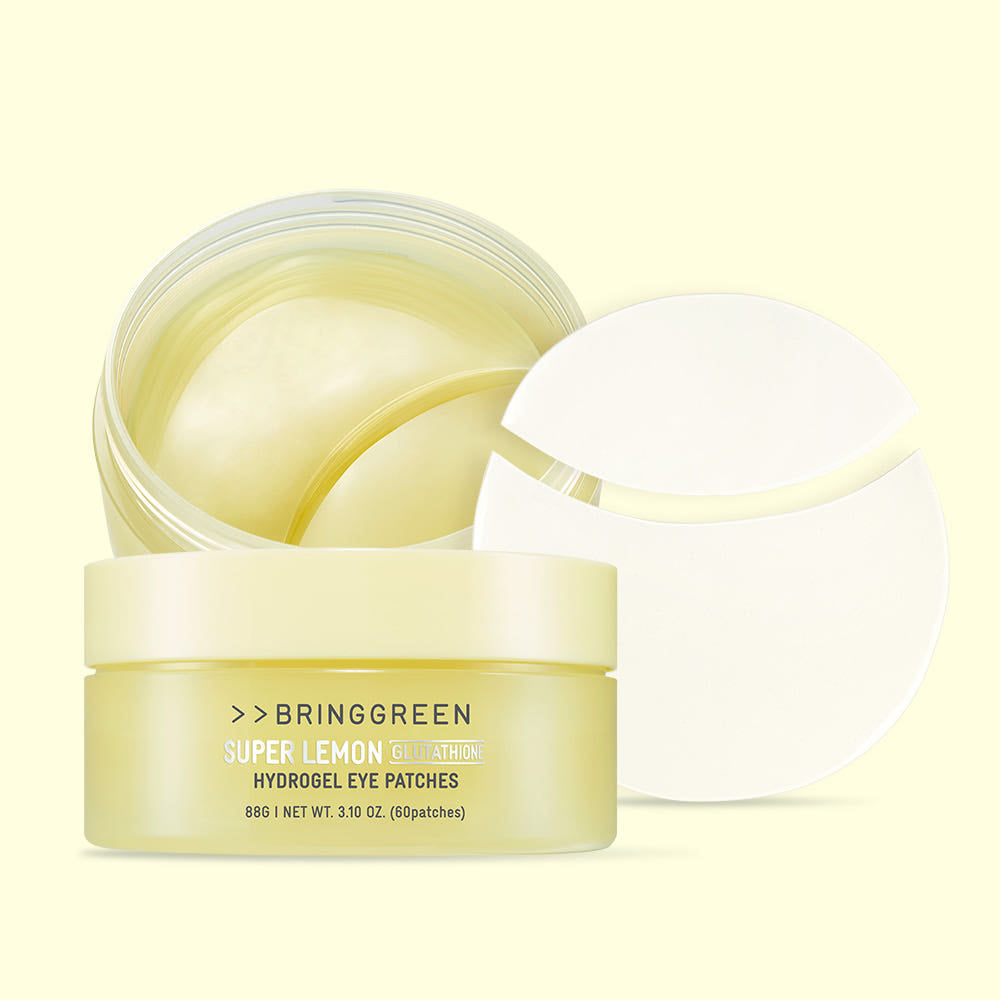 glutathione eye patches all of these patches but this is the one most eye slip, lift, or dont fully adhere to curved areas, the @abib.global Kojic Acid Eye Patch is designed with an ultra-mini Bringgreen Super Lemon Glutathione Hydrogel