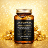 Farmstay 24K Gold & Peptide Solution Prime Ampoule 250ml (3 Pack)