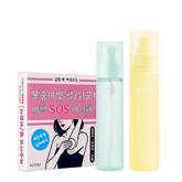 NOT4U Brightening SOS Body Pad & Soft Body Mist & Warm Tone Tone-up Mist (10 pads + 115ml + 120ml)