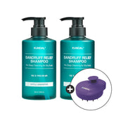 Kundal Pro Clean Dandruff Shampoo 500ml (2 pcs) + Shampoo Brush