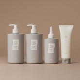 Seedbee Scalp Nourishing Shampoo & Treatment 4-Piece Set - 2x500ml Shampoo, 300ml Treatment & Heat-Damage Hair Pack