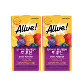 Alive Natural Life Alive Once Daily for Women Multivitamin 1918 mg x 80 tablets (2 boxes 160-day supply)