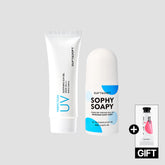 Duft&Doft UV Soothing Sun Gel + Perfume Roll-On Deodorant Set (SPF50+ PA++++)
