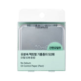 Fillimilli Oil-Absorbing Compact Blotting Paper (50 Sheets + 50 Refill)