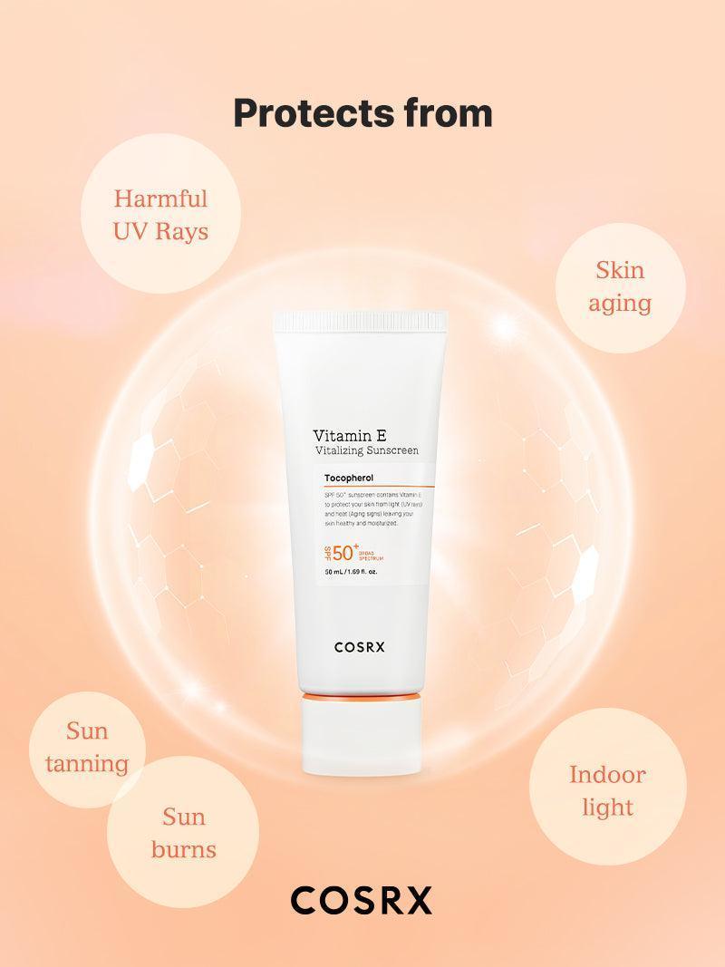 Soonsu Beauty Vitamin E Vitalizing Sunscreen SPF 50+ application use Soonsu Beauty Vitamin E Vitalizing Sunscreen SPF 50+ application use