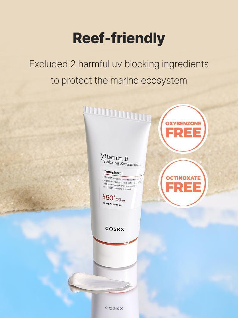 Soonsu Beauty Vitamin E Vitalizing Sunscreen SPF 50+ texture close-up Soonsu Beauty Vitamin E Vitalizing Sunscreen SPF 50+ texture close-up