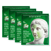 Mary&May Vegan Collagen Fresh Aloe Gel Mask (4 Pack)
